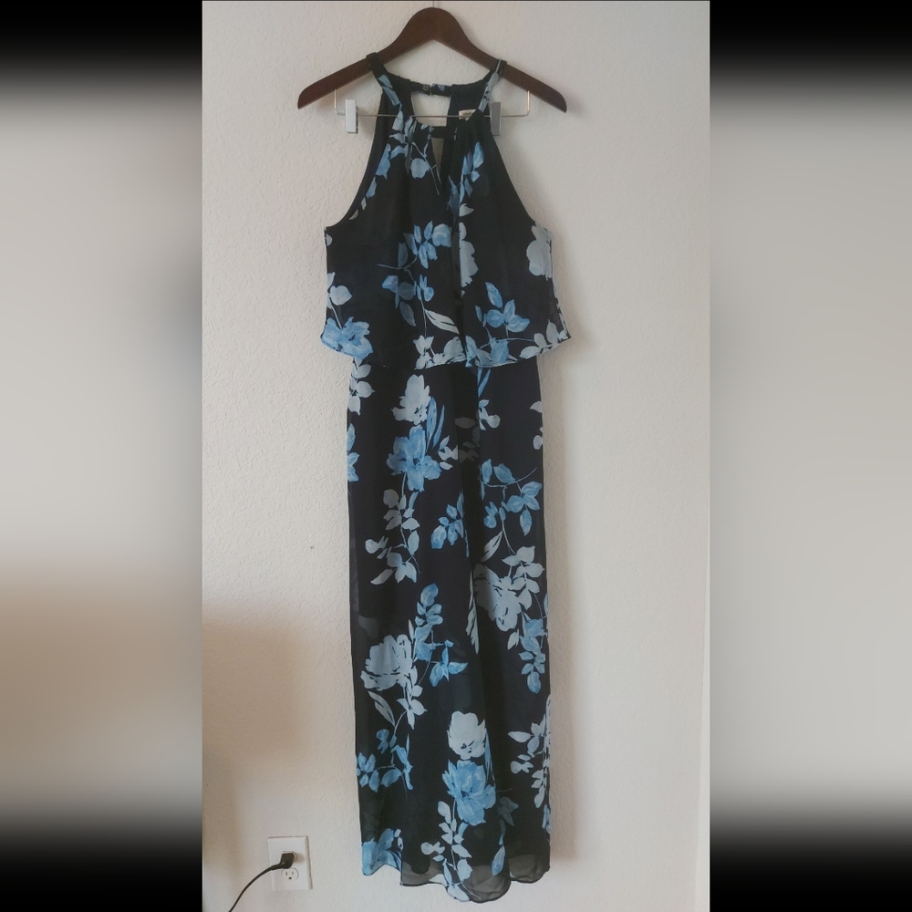 Blue Floral Westport Dress